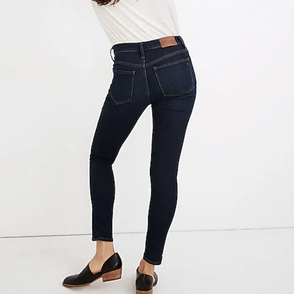 Madewell 9" Mid-Rise Skinny Jeans in Orland Wash Size 31Tencel Denim Edition - Picture 7 of 12